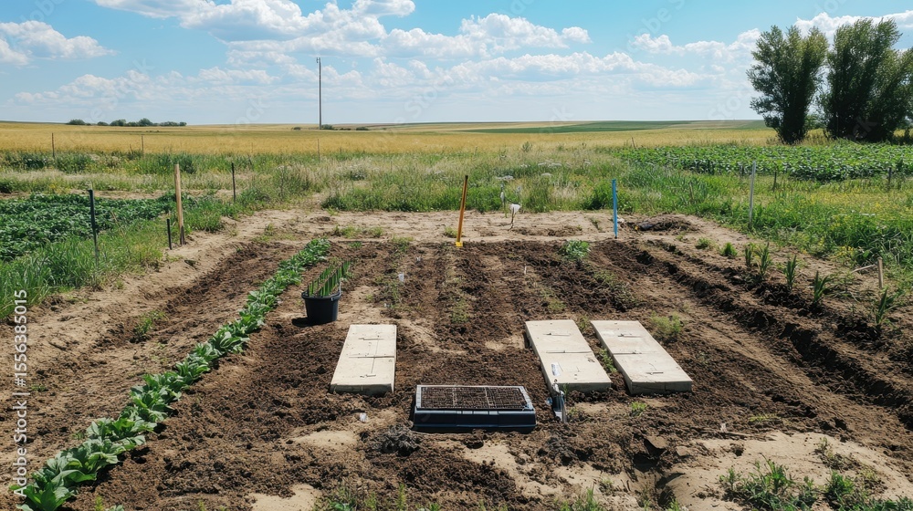Aufkleber advanced soil monitoring with microbial sensors for regenerative agriculture