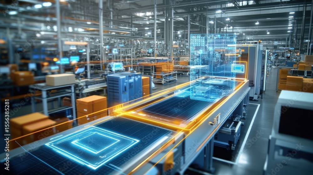 Poster smart monitoring of production line performance with sensors technology