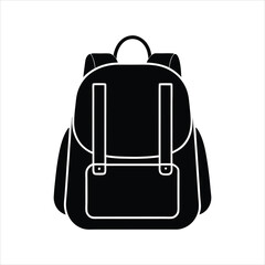  Education Bag Silhouette Graphic Design