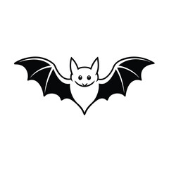 Striking two headed bat illustration perfect for halloween promotions spooky events fantasy themes and dark gothic design projects presented in vibrant cmyk colors