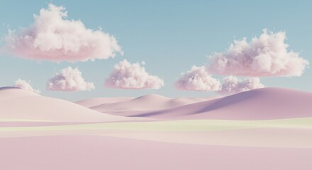 pink clouds over the sky