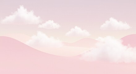 pink sky with clouds