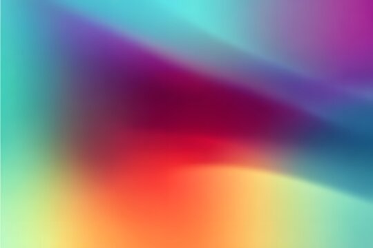 Blurred background with a colorful gradient, vector illustration, simple lines, flat design, high resolution, professional photography,