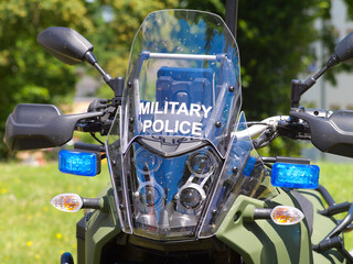Militärpolizei Motorrad