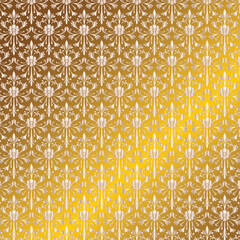 seamless pattern with yellow flowers