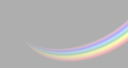 Rainbow icon, rainbow. Raindrops on transparent background. Rainbow shimmering on a transparent background. Downpour, hail rainy weather. png