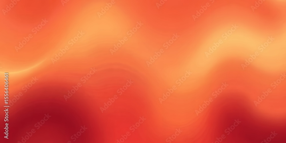 Poster abstract blurred background with shades of orange red and yellow creating a soft gradient effect