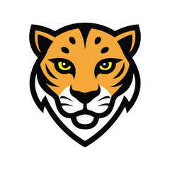 Jaguar Head Mascot Logo Vector for Fierce Fast Animal Branding and Sports Logos