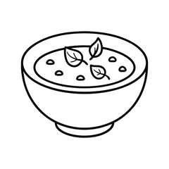 Zuppa Toscana Hand Drawn Line Art