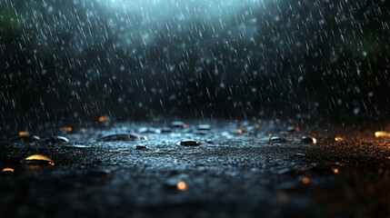 Heavy rain storm texture with motion blur