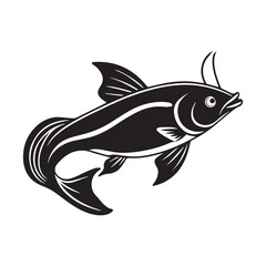 catfish vector illustration