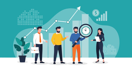 Business Growth Strategy Time Management & Team Collaboration