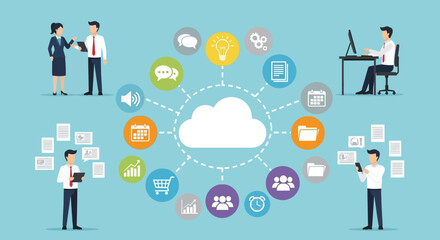 Cloud Computing Streamlining Business Operations with Integrated Data Solutions