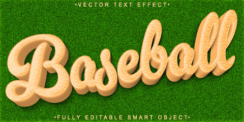  Dynamic Vintage Baseball Game League Poster Vector Fully Editable Smart Object Text Effect