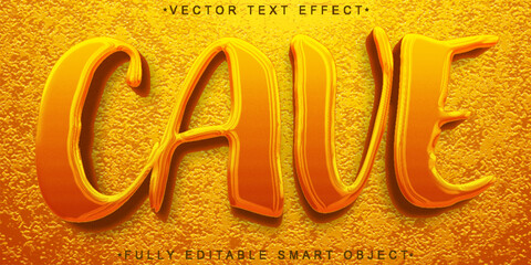  Prehistoric Primitive Cave Style Ancient Tribal Design Vector Fully Editable Smart Object Text Effect
