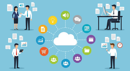 Cloud Computing Streamlining Business Operations with Connected Data