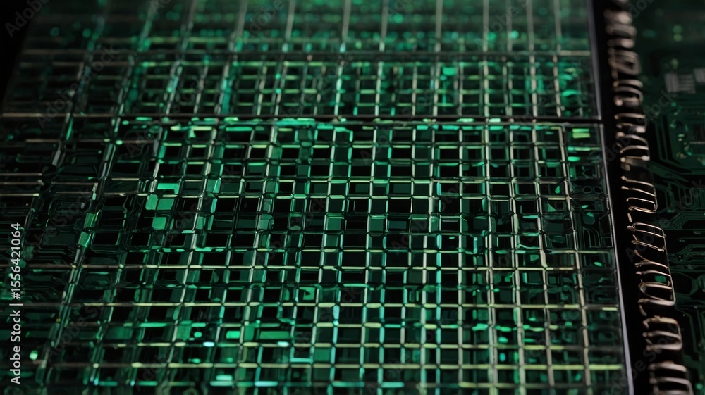Poster complex circuit board patterns showcase intricate design and technology in modern electronics fabric