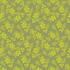 vintage floral seamless pattern. Rich with nostalgia and classic elegance, this pattern evokes the charm of a bygone era for print and textile