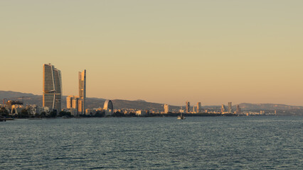 Obraz premium Limassol city how it looks from pier