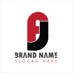 FJ Letter Logo, image, Design Illustrations & Vectors