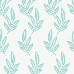 Tropical flower pattern seamless, silhouette of blooming, hand drawn botanical, Floral leaf for spring and Summer time, natural ornaments for textile, fabric, wallpaper, background design.
