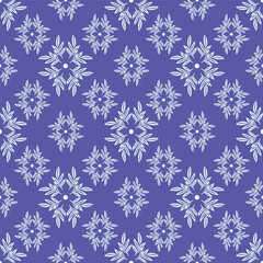 Seamless vector hand drawn pattern of blossoms and fresh branches. Floral contour background for textile or book covers, design, graphic art, printing and hobby, invitation
