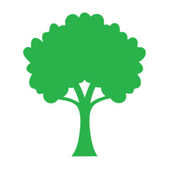 Obraz premium Tree, Plant, and Flower Icon Vector Set On White Background