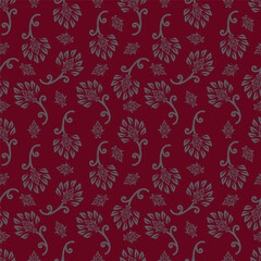 vintage floral seamless pattern. Rich with nostalgia and classic elegance, this pattern evokes the charm of a bygone era for print and textile