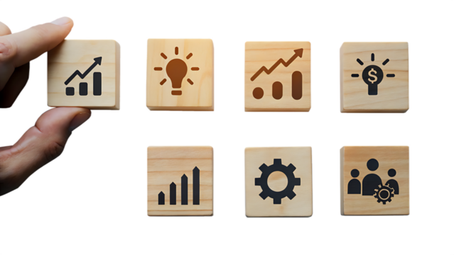 Business Innovation And Strategy Concept With Arrow Growth And Idea Planning - Powered by Adobe