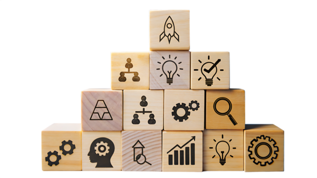 Modern Strategy Concept For Innovation And Business Growth With Financial Arrows