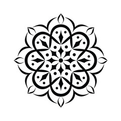 Boho Indian Mandala Graphic  