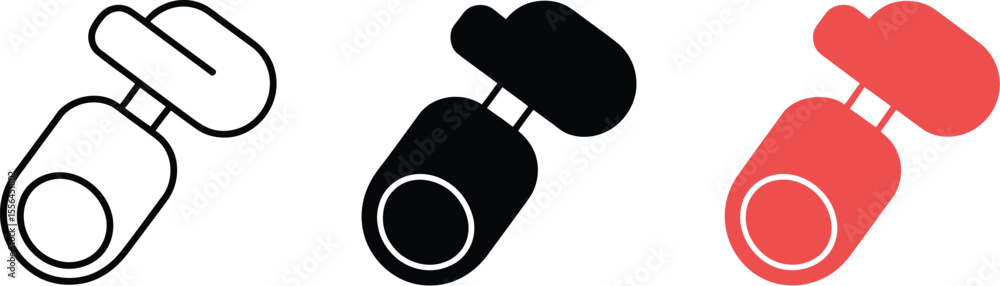 Poster find spotlight vector icon design for creative projects and graphic design needs in various styles e