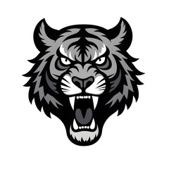 Obraz premium lion head vector