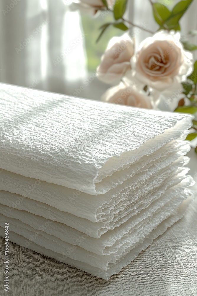 Poster smooth fine white paper texture with subtle depth