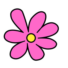 colorful flower vector