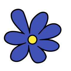 colorful flower vector