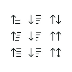 Filter and arrange data symbols. Outline symbols. Line design
