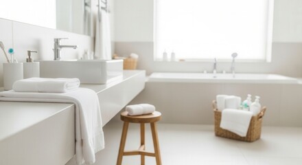 Luxurious Spa Bathroom Interior Design Concept