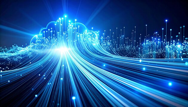 Abstract digital cloud computing network