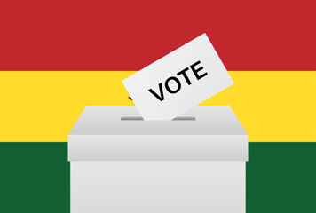 Election in Ghana. Election Concept. Vector Illustration.