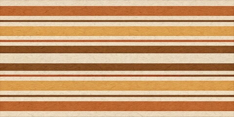 Obraz premium Horizontal Striped Pattern Beige, Brown and Orange Hues on Textured Background, Retro Design, Abstract Wallpaper Retro design, Abstract art