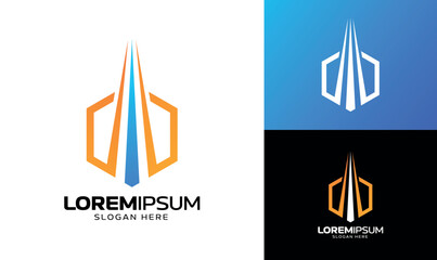 Financial marketing logo management.