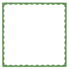 Red Watercolor square frame.