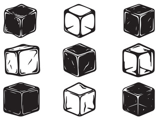  ICE CUBES SILHOUETTE