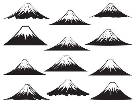 MOUNT FUJI SILHOUETTE
