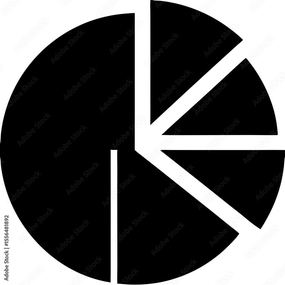 Poster intricate black abstract pattern featuring flowing lines and geometric shapes with high contrast