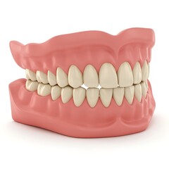 3d design of a human denture