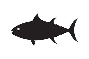 Obraz premium Tuna fish silhouette