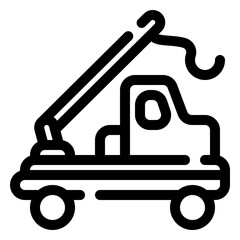 crane truck icon