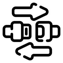 seat belt icon